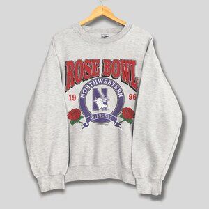 Northwestern Wildcats 1996 Rose Bowl Football Sweatshirt Northwestern University